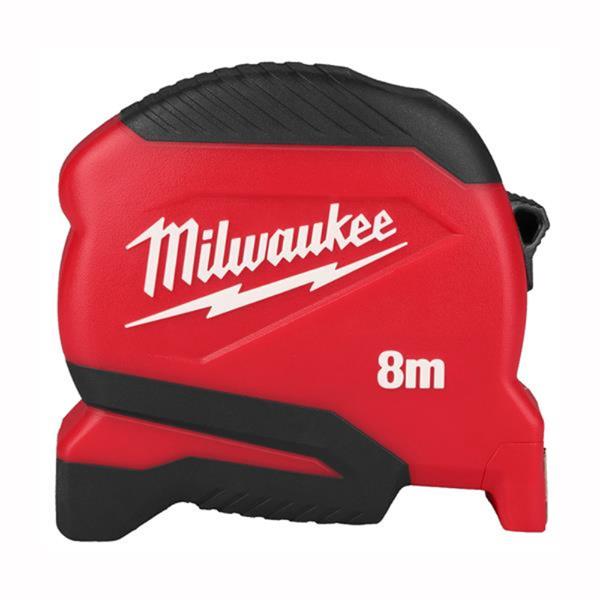 Milwaukee4932498780 Compact (Gen 2) 8m/25mm Tape Measure