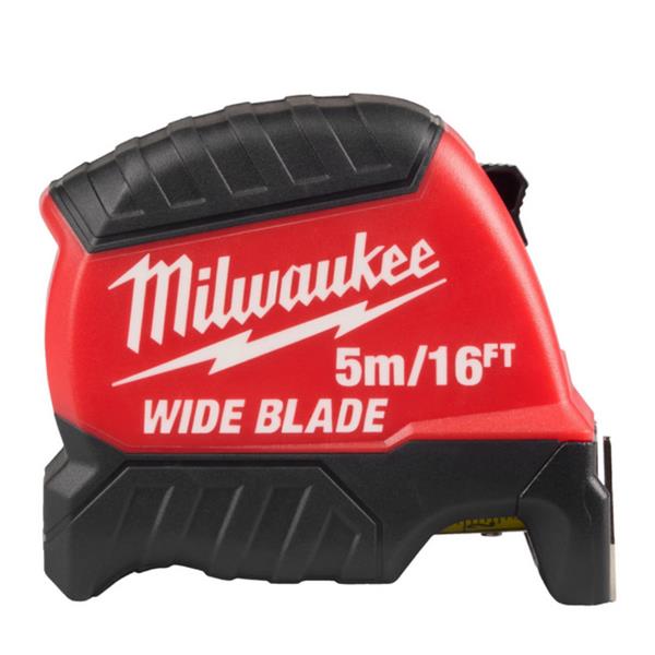 Milwaukee4932499204 Wide Blade (Gen2) 5m/16ft-35 Tape Measure