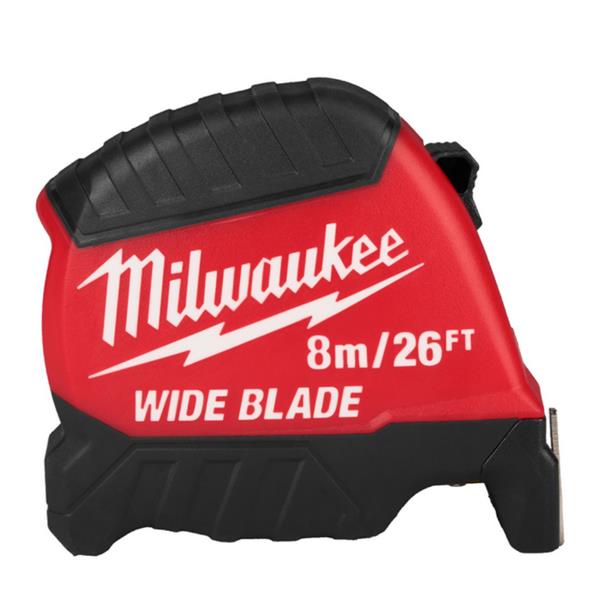 Milwaukee4932499206 Wide Blade (Gen2) 8m/26ft-35 Tape Measure