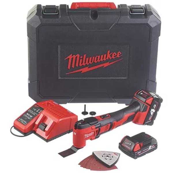 MilwaukeeM18BMT-421C 18V Multi-Tool (1x 4.0Ah & 1x 2.0Ah)