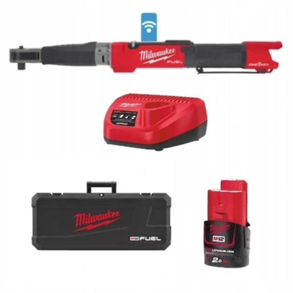 Milwaukee M12ONEFTR12-201C 12V FUEL ONE KEY Digital Torque Wrench (1x2Ah)