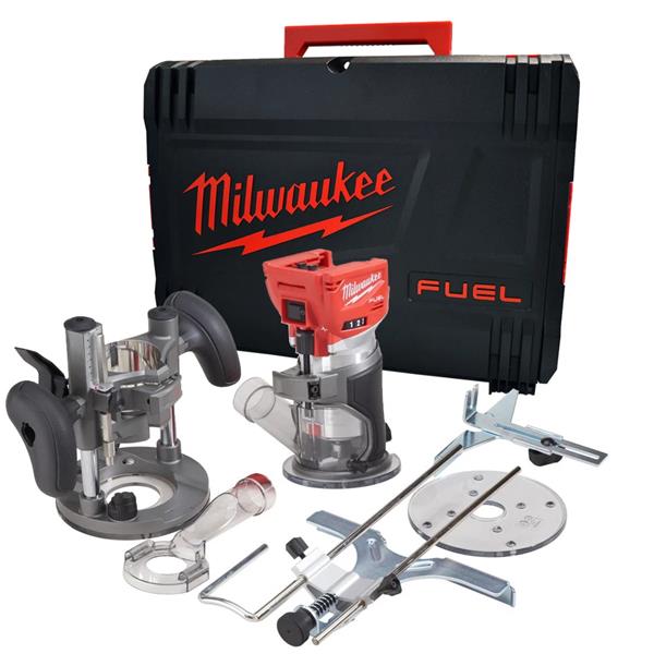 MilwaukeeM18FTR-0X M18 FUEL Trim Router In HD Box (Bare Unit)