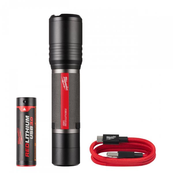 Milwaukee4933479637 L4 FL2000-301 USB Rechargeable Flashlight