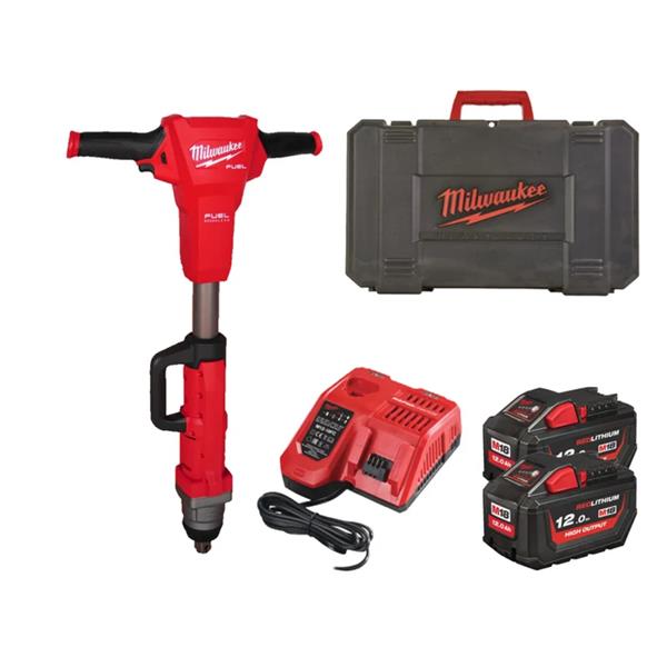 Milwaukee M18FHIWF1R-122C 18V 1" Railway Impact Wrench (2x12Ah)