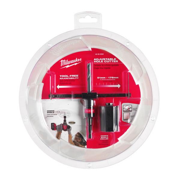 Milwaukee49560260 Adjustable Hole Saw 51-178 mm