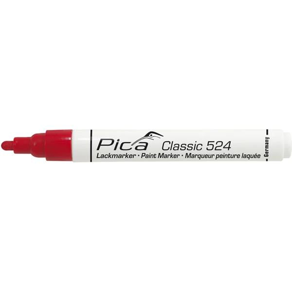 PicaClassic 524 Industry Red Paint Marker 524-40