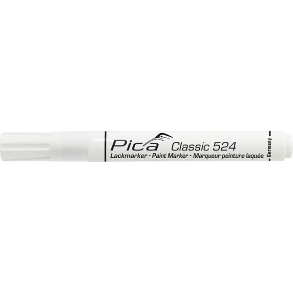 PicaClassic 524 White Industry Paint Marker 524-52