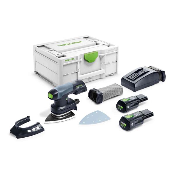 Festool577510 DTSC 400 3,1 I-Plus 18V Cordless Delta Sander (2x3.1Ah)