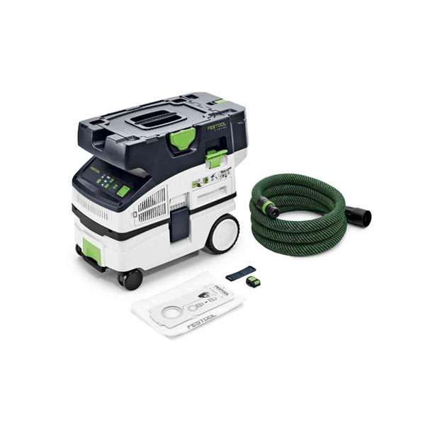 Festool577065 CLEANTEC CTLC MINI I-Basic Cordless Mobile Dust Extractor (Bare Unit)