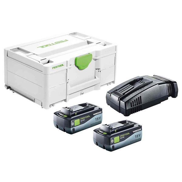 Festool577329 Energy set SYS 18V 2x8,0/SCA16 (2x8Ah)