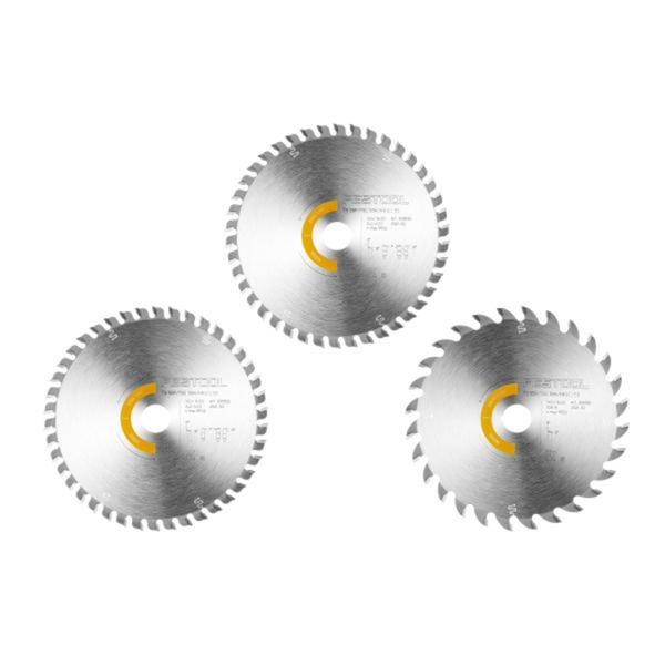Festool578547 - KSB-SORT/3 W 160x1,8 - Saw blade set (3 pcs.)