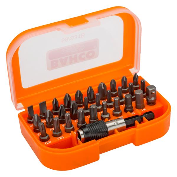 Bahco31 Piece 1/4" Bit Set 59-S31B