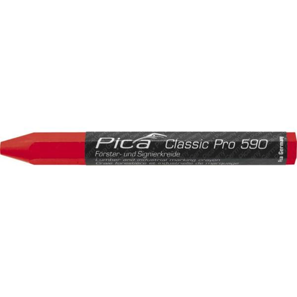 PicaClassic PRO Red Lumber Crayon - Red