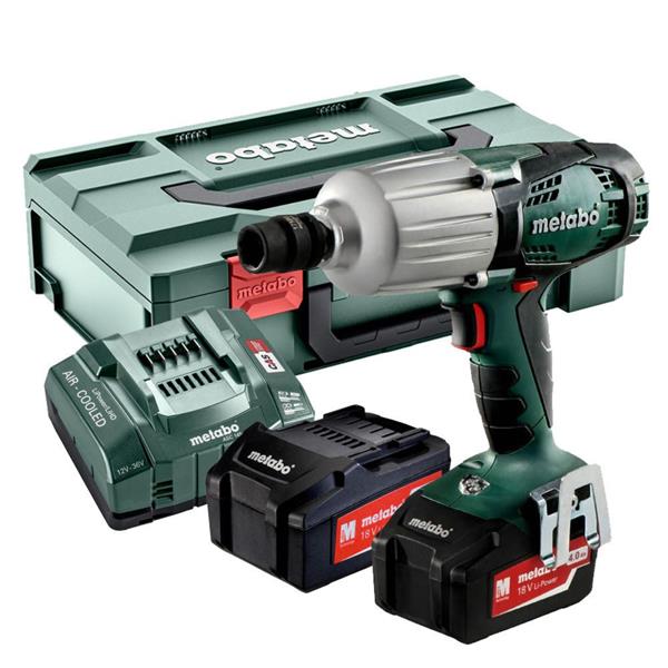 MetaboSSW 18 LTX 600 18V 1/2" Impact Wrench (2x4.0Ah)