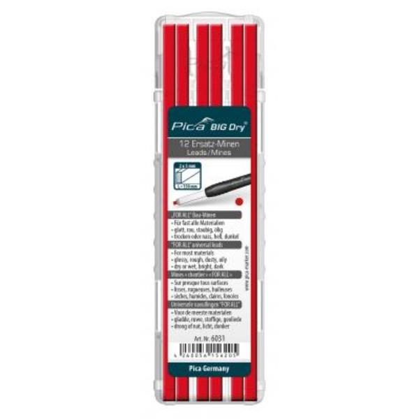 Pica-BIG Dry 12 Leads (For All - Red)