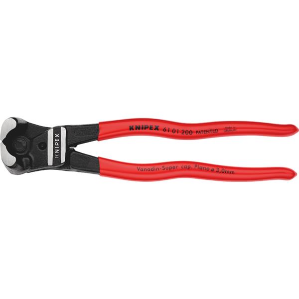 Knipex61 01 200 SB Bolt End Cutting Nipper High Lever Transmission 200mm