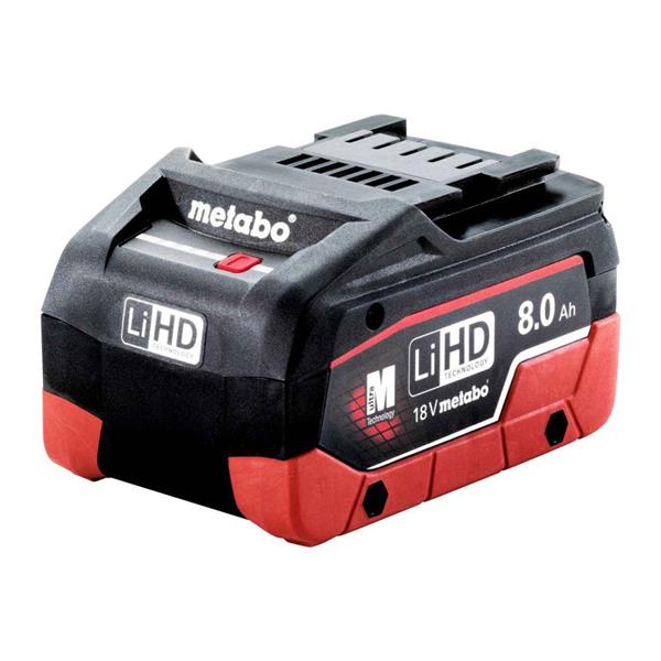 Metabo18V LiHD Battery pack - 8.0 Ah