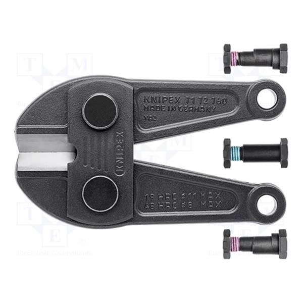 Knipex71 79 760 Spare Cutter Head For 71 72 760 Complete With Screws