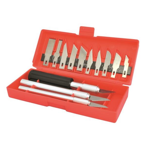 Hilka17 pce Hobby Knife & Blade Set 73200017
