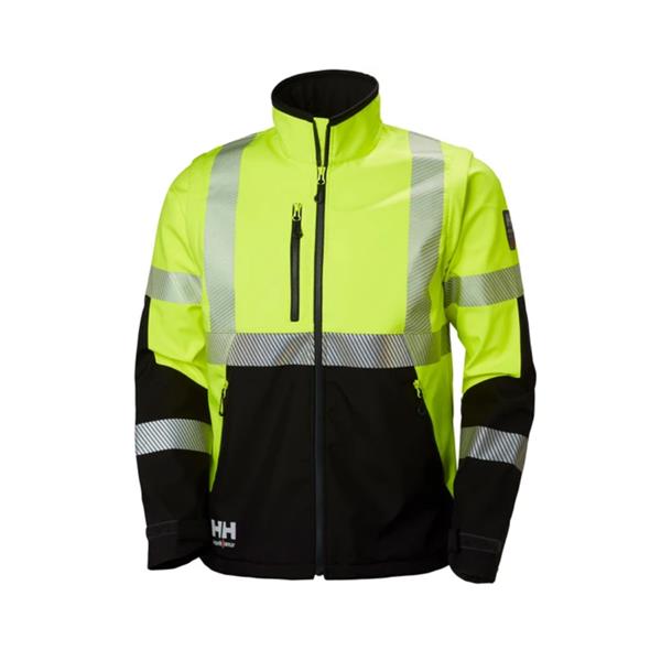 Helly Hansen74272_369 Icu Softshell Jacket En471 Yellow/Ebony