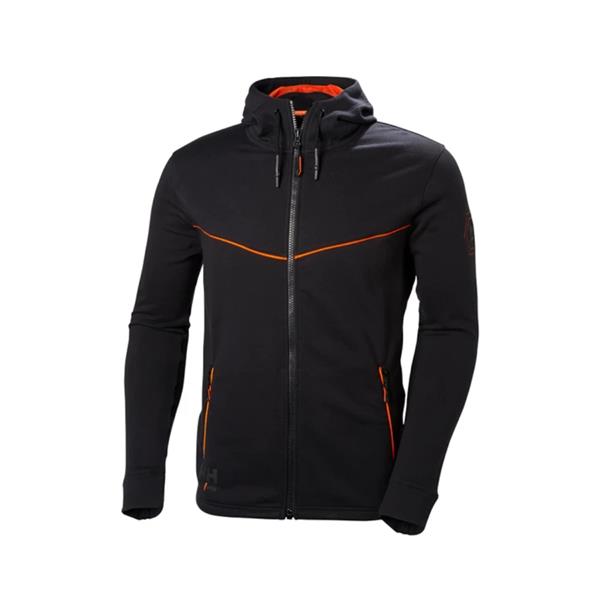 Helly Hansen79197_990 Chelsea Evo Zip Hoodie Black