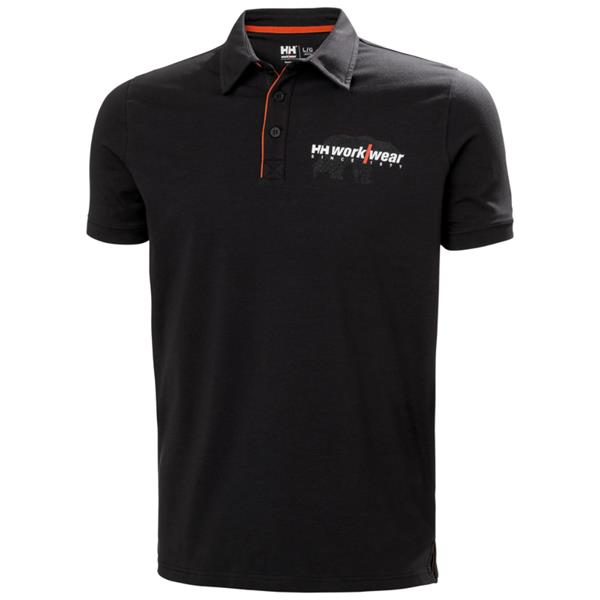 Helly Hansen 7926_99 Graphic Polo Black