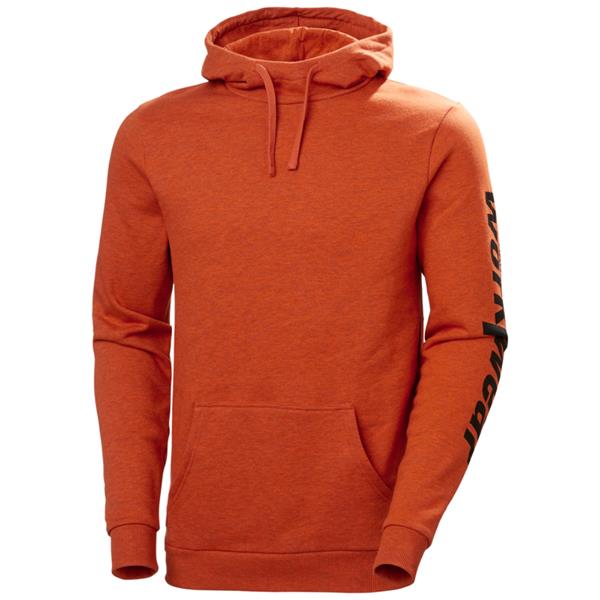 Helly Hansen79264_290 Graphic Hoodie Dark Orange Melange