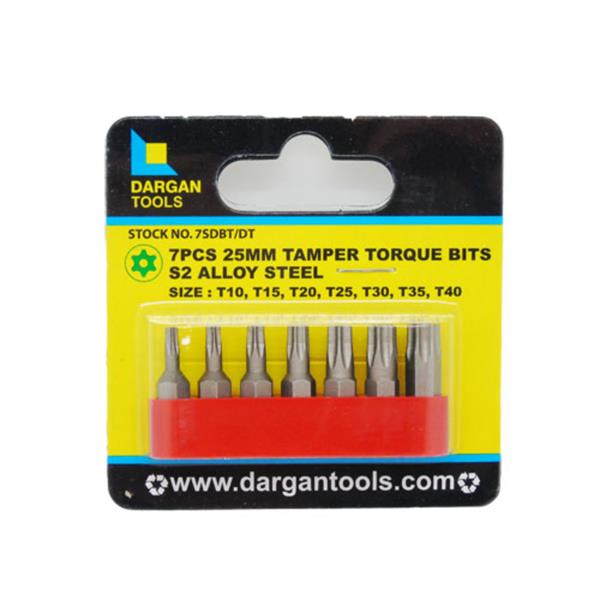 Dargan7pce Torque Bit Set