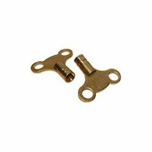 Rothenberger80107 Brass Radiator Bleed Key (pack of 2)