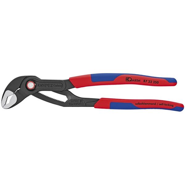 Knipex87 22 250 SB Cobra QuickSet Hightech Water Pump Pliers