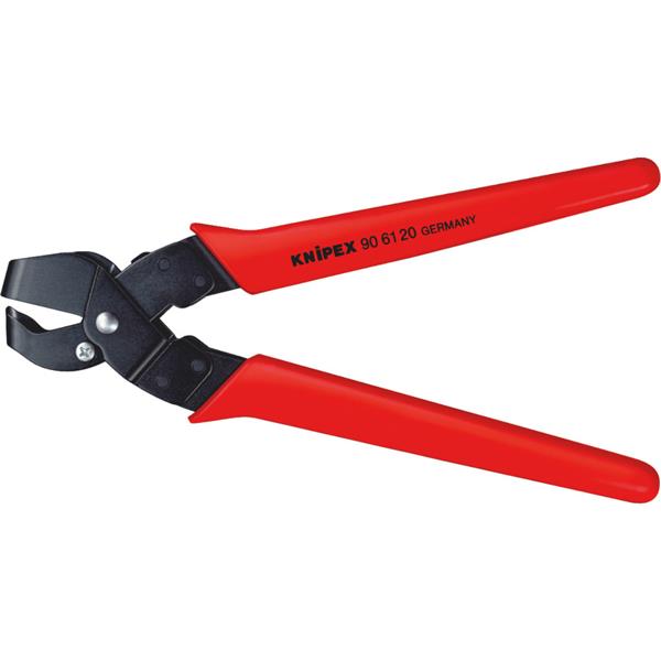 Knipex90 61 20 EAN Notching Pliers With Plastic Grips Burnished 250mm