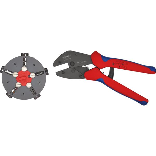 Knipex97 33 02 MultiCrimp® Lever Action Crimping Pliers Changer Magazine 250mm