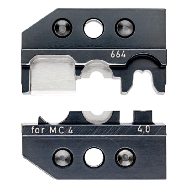 Knipex97 49 66 4 Crimping die For solar cable connectors MC4 cutting -stripping -crimping
