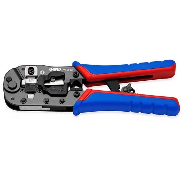 Knipex97 51 13 Crimping Pliers for RJ45 Western Plugs