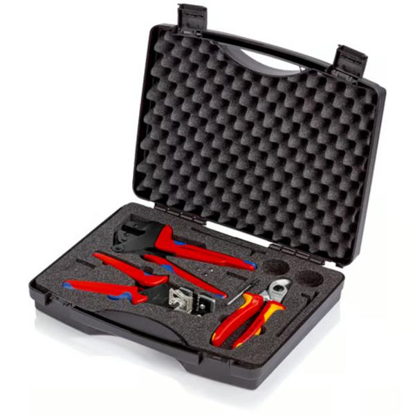 Knipex97 91 01 Tool Case for Photovoltaics (3 Piece Kit)
