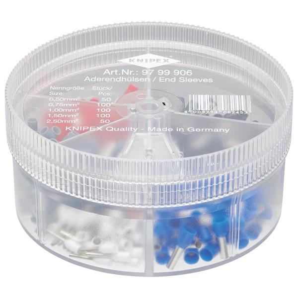 Knipex97 99 906 Assortment Boxes With Insulated Wire Ferrules
