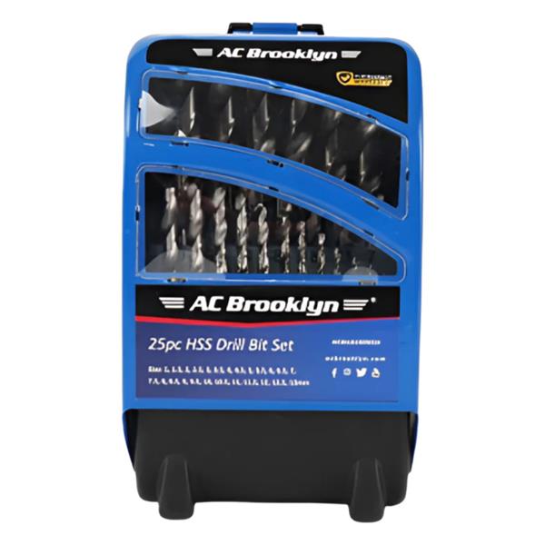 AC Brooklyn25 Piece HSS Drill Bit Set AC201010DBS25