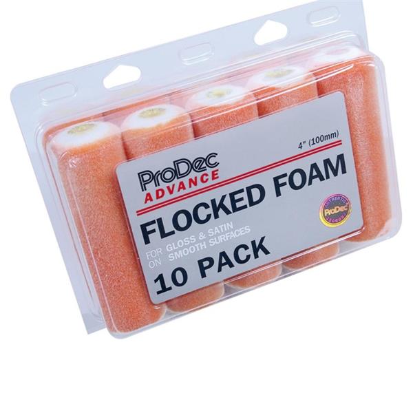 ProDec4in Flocked Foam Sleeve 10pk