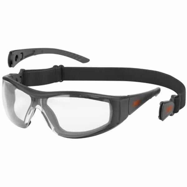 JSPStealth Hybrid Clear Safety Glasses/Goggles Anti-Scatch & Anti-Mist Premier Shield Lens