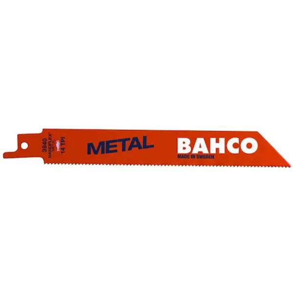 Bahco3940-150-18-ST-5P Reciprocating Blade for Heavy Metal 150mm 18 TPI (Pack 5)