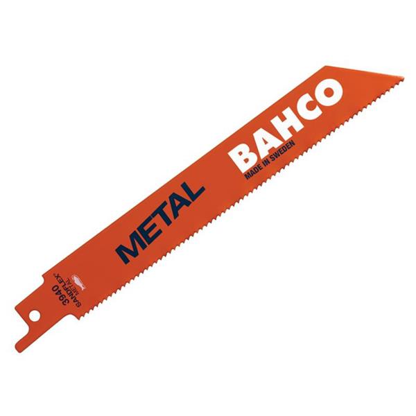 Bahco3940-150-24-ST-5P Recip Blades For Metal 150mm x 24TPI (5 Pack)