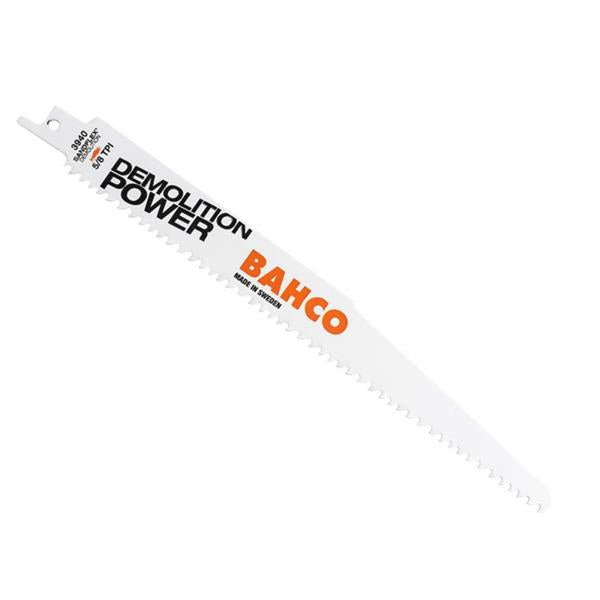 Bahco3940-228-5/8-DSL Bi-Metal Reciprocating Blade 228mm 5/8 TPI (Pack 5)