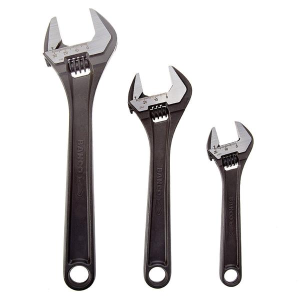 Bahco3 Piece Adjustable Wrench Set (8070/8071/8072)