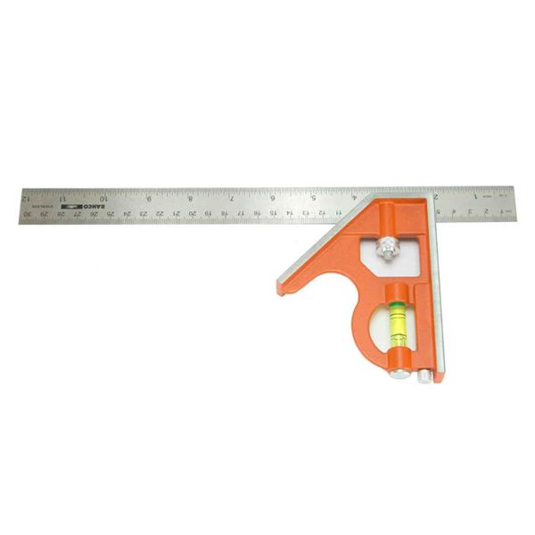 BahcoCS300 300mm (12") Combination Squares with Metal Scriber