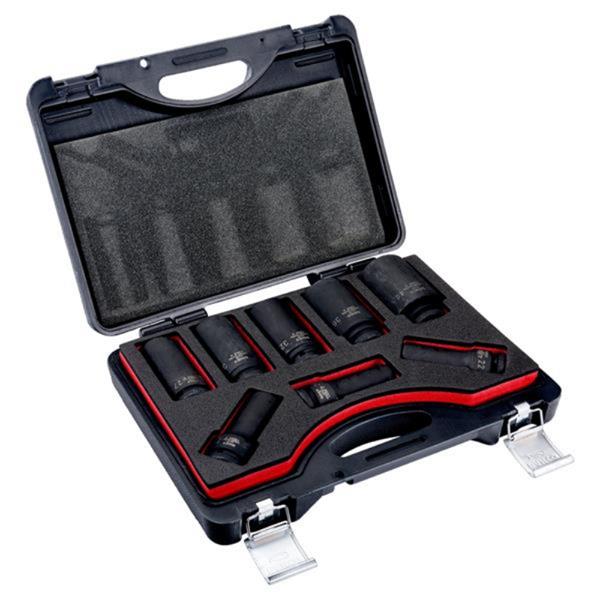 BahcoK8906M/8 3/4'' Deep Impact Socket Set In Case (8 Piece)