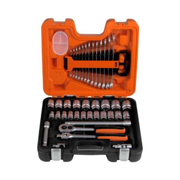 BahcoS400 Socket Set, 1/2" Drive & Spanners, 40 Pieces