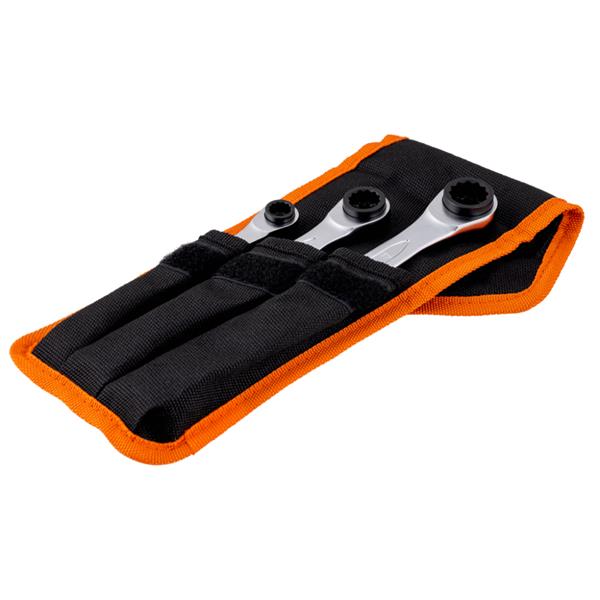 Bahco3 Piece 4-in-1 Ratcheting Wrench Set S4RM/3T