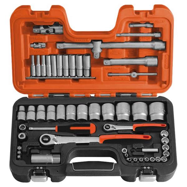 BahcoS560 1/4"-1/2" Socket Set, 56 Piece