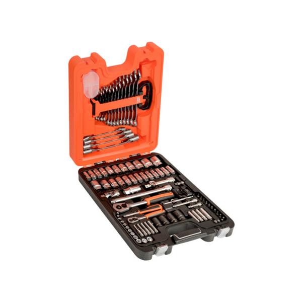 BahcoS87+7 94 Piece 1/4" & 1/2" Square Drive Combination Spanner & Socket Set