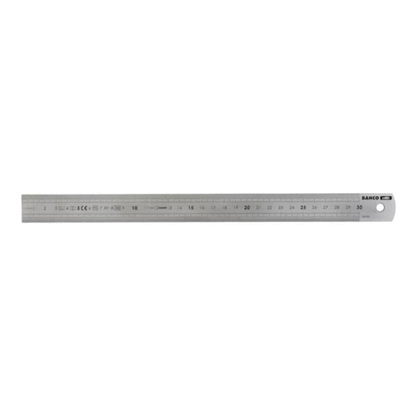 BahcoSR300-E 300mm Stainless Steel Rule